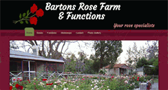 Desktop Screenshot of bartonsrosefarm.com.au