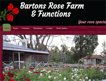 Tablet Screenshot of bartonsrosefarm.com.au